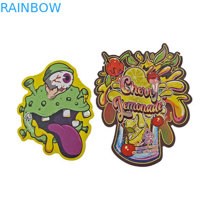 주문 인쇄 3.5g 7g 14g 28g 특수 모양 냄새 방지 식품 과자 가방 다이 커트 마이러 포스