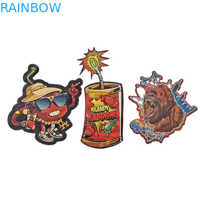 지플록 포일 봉지 3.5g 7g 14g 특수 모양 사용자 지정 포장 식품 냄새 방지 다이 커트 마이러 가방