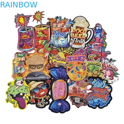 특별 불규칙 모양의 냄새 방지 가방 Ziplock Custom28g 14g 7g 3.5g 다이 커트 스냅 식품 포장 Mylar 가방