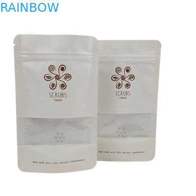 투명한 창 플라스틱 지퍼 가방 서드업 포지 포일 라미네이트 디지털 인쇄