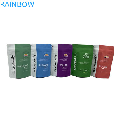 CYMK 컬러 허브 인센스 포장 알루미늄 필름 서식용 플라스틱 마이러 지퍼 가방