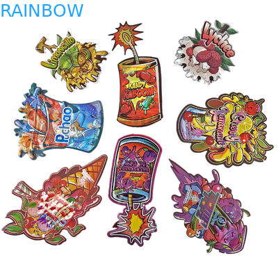 맞춤 인쇄 3.5g 쿠키 사탕 간식 특수 모양 Ziplock 플라스틱 가방 냄새 방지 다이 커트 Mylar 가방