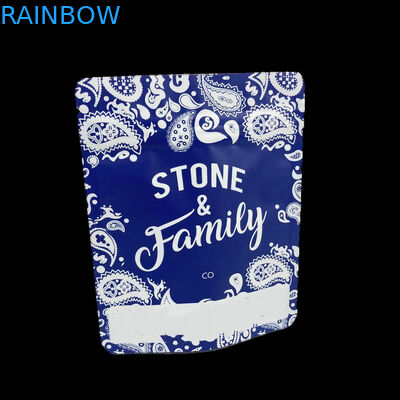 3.5 그램 플라스틱 봉지 포장 사용자 지정 라벨 인쇄 된 CBD 쿠키 다시 닫을 수 있습니다