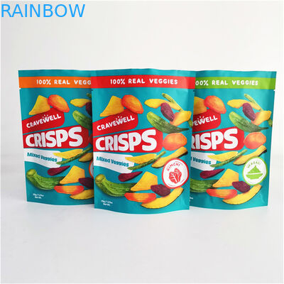 맞춤형 디지털 인쇄 Ziplock 식용품 견과류 음식에 대한 서드업 패키지 가방