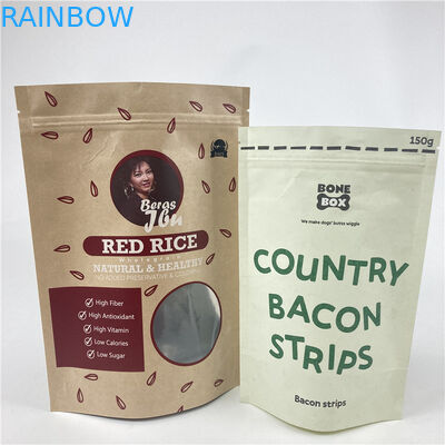 품질 보장 서 있는 알루미늄 엽지 가구 칩과 함께 식품 간식 포장 가구