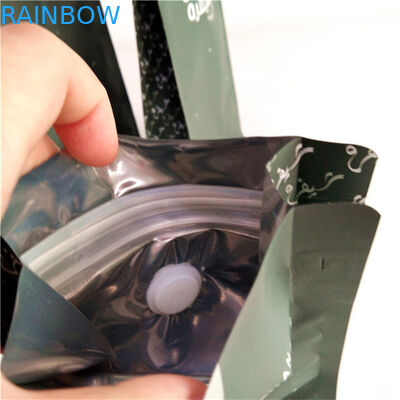 소매 맞춤형 로고 디지털 인쇄 플라스틱 PET 알루미늄 커피 콩 250G 500G 1KG을위한 포장 가방