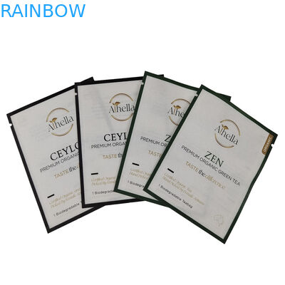 맞춤식 식품 등급 생분해성 스탠드업 크래프트 종이 가방 3.5g 7g 고무 사탕 포장