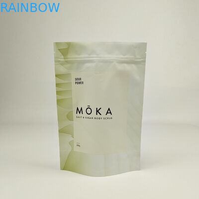 개인 레이블 스파 천연 목욕 소금 포장 가방 사용자 지정 디지털 인쇄 서있는 Ziplock Mylar 가방