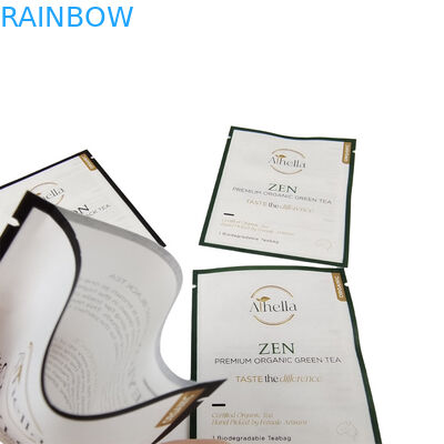 차, 커피, 파우더를 위한 작게 구성된 비닐 봉지