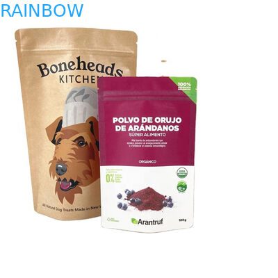 OEM 사용자 지정 로고 쿠키 케이크 견과류 식용품 파우더 애완 동물 식품 유소 방지 가방