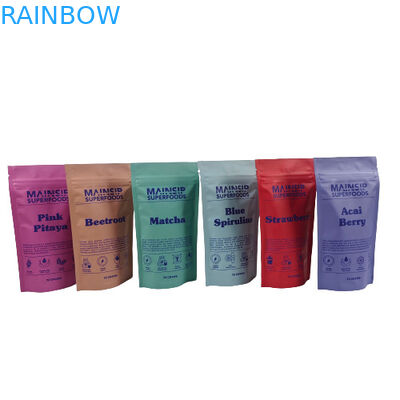 디지털 인쇄 마이러 가방 냄새 방지 커피 파우더 패키지 알루미늄 필름으로 서있는 지프 잠금 가방