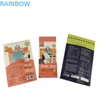 맞춤형 환경 친화적 인 흰색 크래프트 종이 망고 파우더 견과류 애완 동물 식품 생분해성 지퍼 냄새 방지 종이 포장 가방