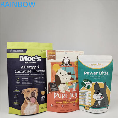 사용자 지정 로고 MOQ 100pcs Kraft Paper Bags for Tea Cookie Cake Nuts Edibles Powder Pet Food Packaging Bag [차이나 쿠키 케이크 견과류를 위한 크래프트 종이 봉지]