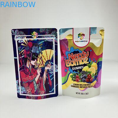 공장 직접 사용자 지정 재 잠금 Zip 잠금 가방 VMPET 냄새 방지 식품 등급 서 서 Zipper 가방