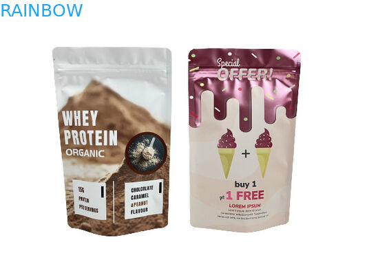 로고와 함께 인더스 재 닫을 수 있는 냄새 방지 크래프트 종이 포장 가방