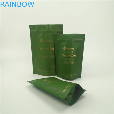 가장 많이 요청된 제품 고품질 다시 닫을 수 있는 laminated aluminum foil Mylar sachets 목욕 소금 포장 가방