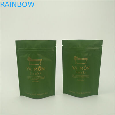 가장 많이 요청된 제품 고품질 다시 닫을 수 있는 laminated aluminum foil Mylar sachets 목욕 소금 포장 가방