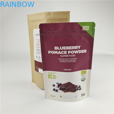 식품 포장재 맞춤형 디지털 인쇄 스탠드업 지퍼 가방 냄새 방지 수분 방지 팩