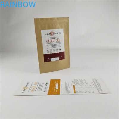 식품 포장재 맞춤형 디지털 인쇄 스탠드업 지퍼 가방 냄새 방지 수분 방지 팩