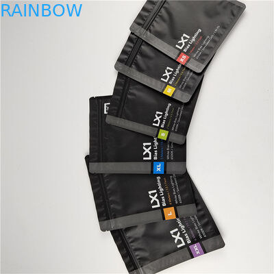 고품질 사용자 지정 로고 인쇄 된 치아 관리용 세 면 봉인 봉지 환경 친화적이고 안전한 재료로 포장