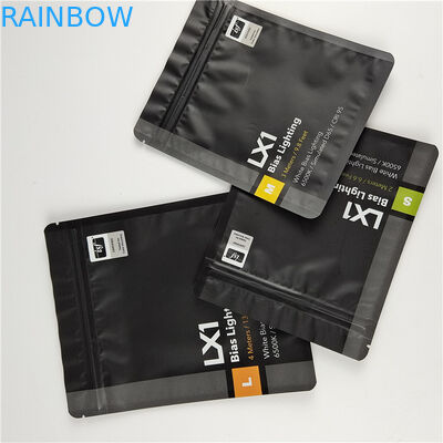 고품질 사용자 지정 로고 인쇄 된 치아 관리용 세 면 봉인 봉지 환경 친화적이고 안전한 재료로 포장