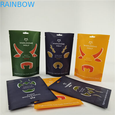 환경 친화적 인 사용자 지정 냄새 방지 사용자 지정 크기 및 두께 견과류 및 간식용 디지털 인쇄 가방