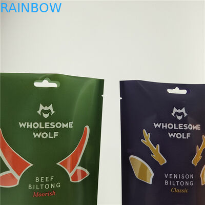 환경 친화적 인 사용자 지정 냄새 방지 사용자 지정 크기 및 두께 견과류 및 간식용 디지털 인쇄 가방