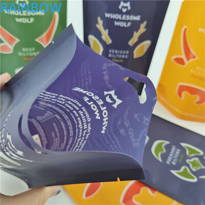 환경 친화적 인 사용자 지정 냄새 방지 사용자 지정 크기 및 두께 견과류 및 간식용 디지털 인쇄 가방