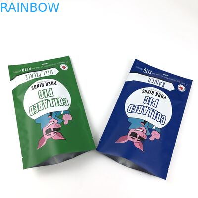 칩 닫기 잇는 반려동물 음식 가방으로 단순화 된 반려동물 음식 보관