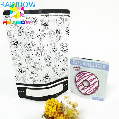 재사용 기능과 지퍼 폐쇄와 함께 맷 마무리 애완 동물 음식 가방