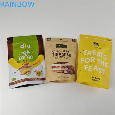 고품질 맞춤형 디지털 인쇄 PE 재사용 지퍼 포스 플라스틱 서드업 마이러 가방