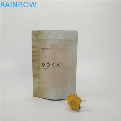 프로모션 고품질 다시 닫을 수 있는 수분 방지 가죽 알루미늄 필름 마이러 팩스 욕실 소금 포장 가방