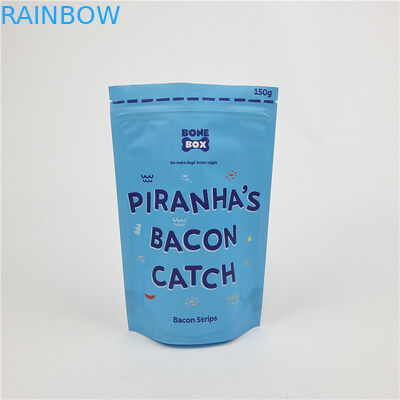 도매 맞춤형 로고 디지털 인쇄 Zip 잠금 플라스틱 PET 알루미늄 얼음 서 있는 서지 가방