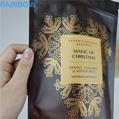 패션 패키지 고품질 재봉 가능한 쉬운 눈물 라인 마이러 가구 욕조 소금 포장 가방
