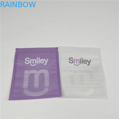 맑은 치아 어라이너 마일러 3면 밀폐 플라스틱 봉지 포장 누출 방지 및 습기 방지