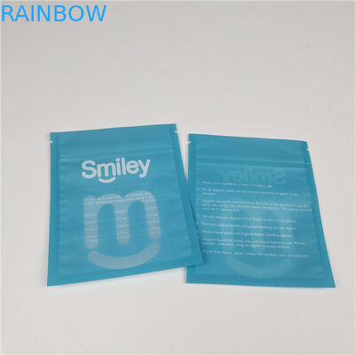 맑은 치아 어라이너 마일러 3면 밀폐 플라스틱 봉지 포장 누출 방지 및 습기 방지