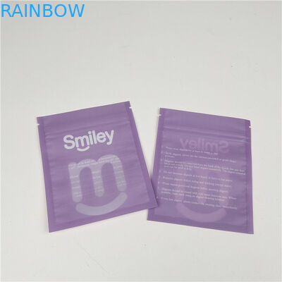 맑은 치아 어라이너 마일러 3면 밀폐 플라스틱 봉지 포장 누출 방지 및 습기 방지