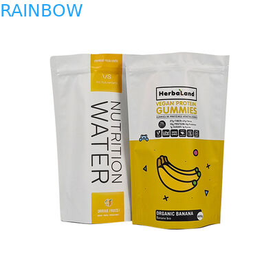 색상 효과 반짝이는 또는 매트 완성 차 봉지 다시 닫을 수 있는 서 있는 봉지 포장