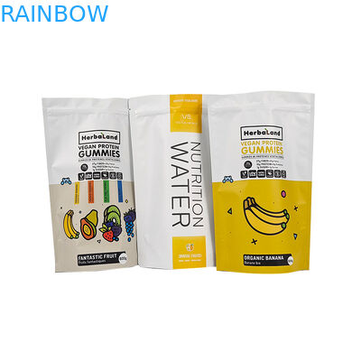 색상 효과 반짝이는 또는 매트 완성 차 봉지 다시 닫을 수 있는 서 있는 봉지 포장