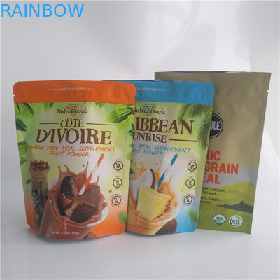 다시 닫을 수 있는 서 있는 봉지 디가스 밸브가 있는 슬림 티백