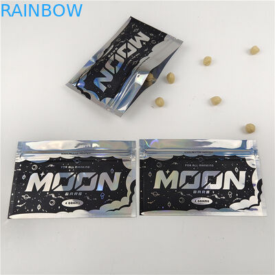 환경 친화적 냄새 방지 수분 방지 치아 관리용 세 면 밀폐 봉지 열 밀폐 봉지 Zipper