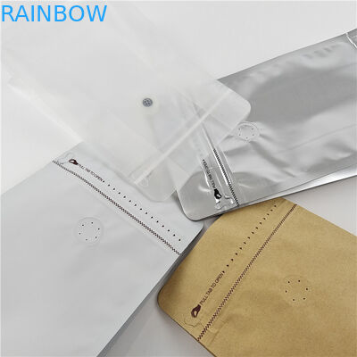 품질보증 사용자 지정 디지털 인쇄 저장 Zip 잠금 팩 라미네이트 알루미늄 포일 가방