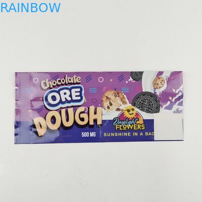 환경 친화적 인 사용자 지정 냄새 방지 및 습도 방지 크래프트 종이 뒷 봉인 된 포장 가방 영양 바