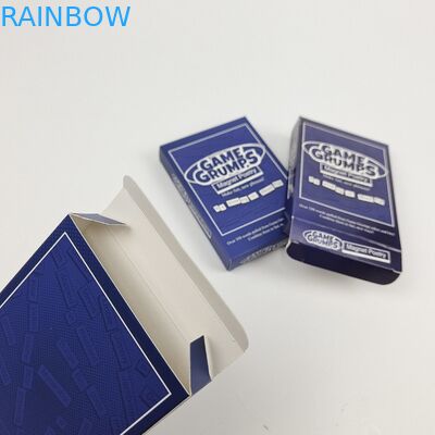 최대 10 가지 색상까지 허용됩니다. 주문 로고 인쇄 된 직사각형 반짝이는 종이 상자 포장