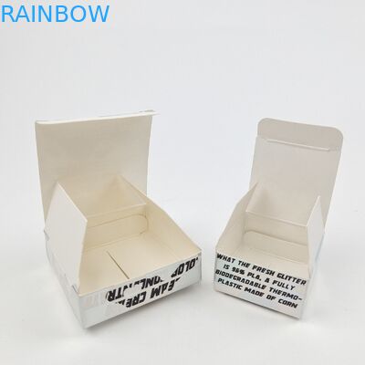 카운터 톱 찢기 디스플레이 박스 포장 흰색 카드보드 디스플레이 박스