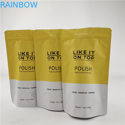 커스터마이즈 된 크기 디자인 지퍼 그루어 / 디지털 인쇄 된 포장 봉지