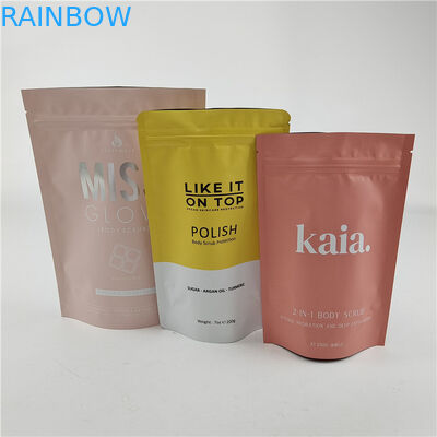 커스터마이즈 된 크기 디자인 지퍼 그루어 / 디지털 인쇄 된 포장 봉지