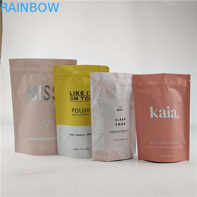 커스터마이즈 된 크기 디자인 지퍼 그루어 / 디지털 인쇄 된 포장 봉지