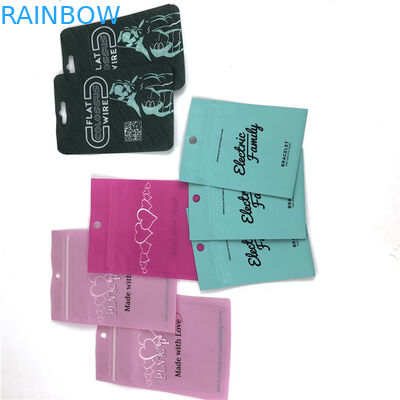 손쉬운 눈물 라인 3면 밀폐 된 마이러 포장 가방