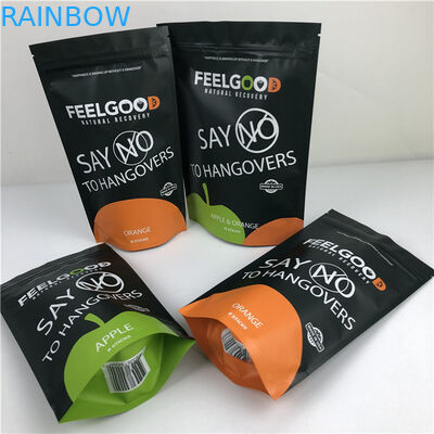 사용자 지정 로고 인쇄 서 서 Zipper 가방 냄새 방지 방수 플라스틱 포장 가방